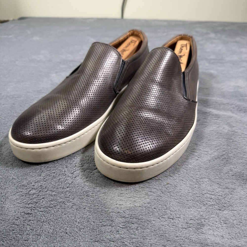 Magnanni  Perforated Leather Slip-On Sneakers Men's Size 13‎